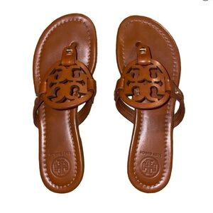Tory Burch Miller Sandals Vintage Vachetta